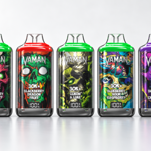 Lancement de la nouvelle gamme VAMAN 30K+ : cinq nouvelles saveurs dévoilées
